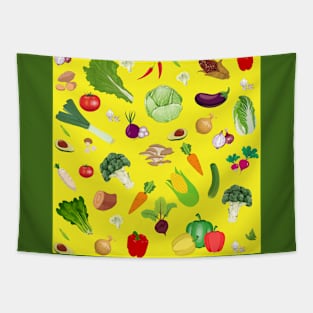 Some Vegetable Heroes Tapestry