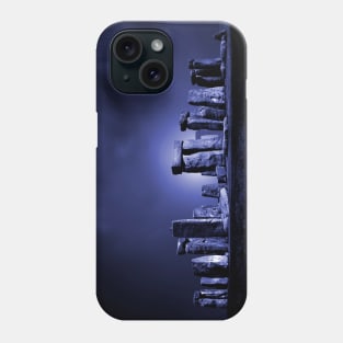 Stonehenge at Night Phone Case