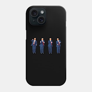 Trump Dance Funny Pro Trump 2024 Vote Trump President MAGA Phone Case