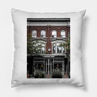 No 760 Queen St E 1 Color Version Pillow