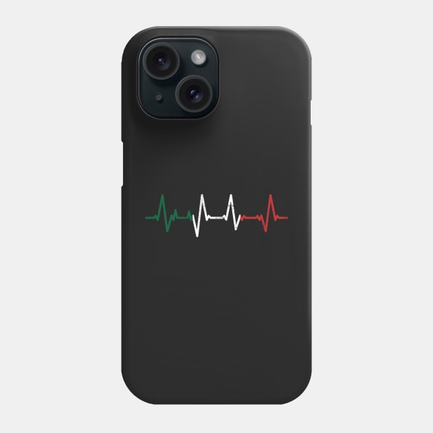 Italian Heartbeat Phone Case by zeno27