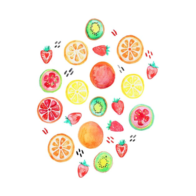 Fruit Salad by tangerinetane