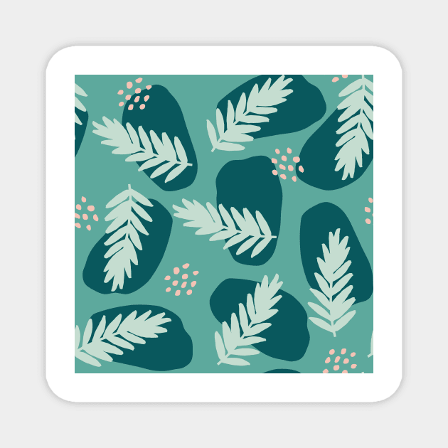 Spring Pattern Art Collection 12 Magnet by marknprints