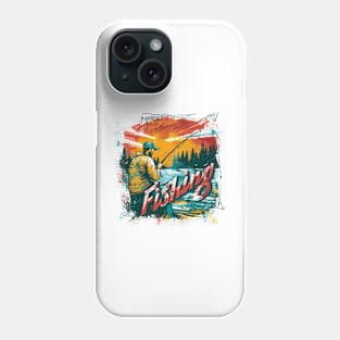 Fishing t-shirt Phone Case