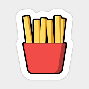 Little French Fries Magnet