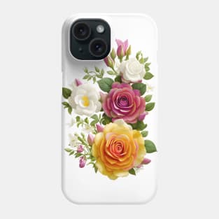 Elegant Rose Bouquet Phone Case