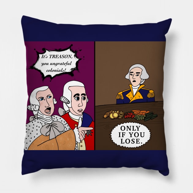 Only If You Lose (Small Print) Pillow by Aeriskate