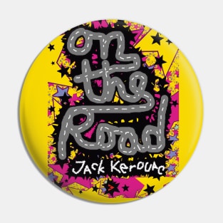 Uh-oh ON THE ROAD by Jack Kerouac Pin