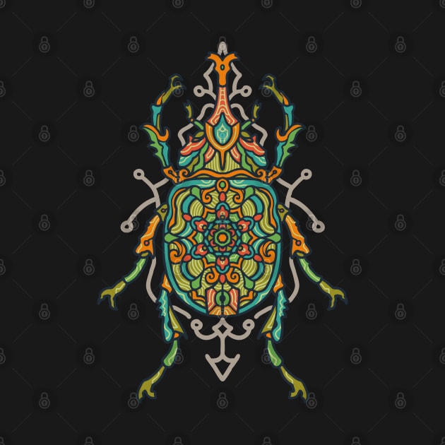 Mandala Beetle by TambuStore