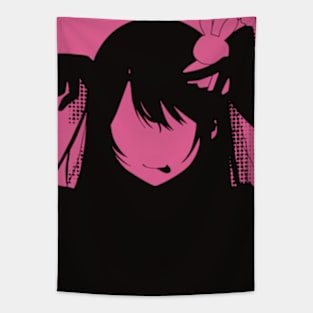 Oshi no Ko or My Star All Anime MC : Ai Hoshino in Awesome Minimalist Vintage Pop Art Design Tapestry