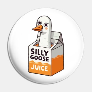 Silly Goose Orange Juice Pin