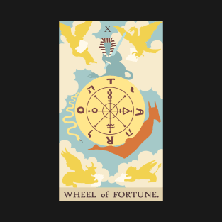 Wheel of Fortune Tarot Card T-Shirt