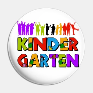 Cute and Fun Kindergarten School Graduation/Entrance Design Pin