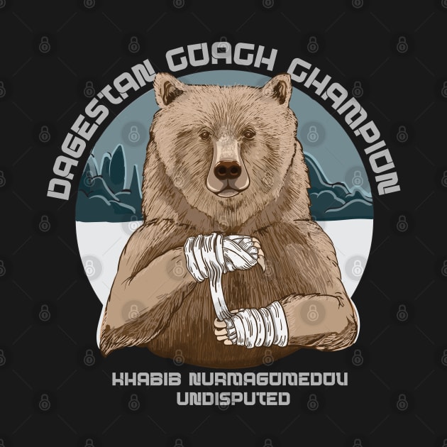 Khabib Nurmagomedov Coach by LusaDesign