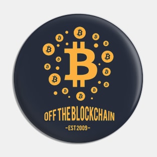 Off the Blockchain Pin