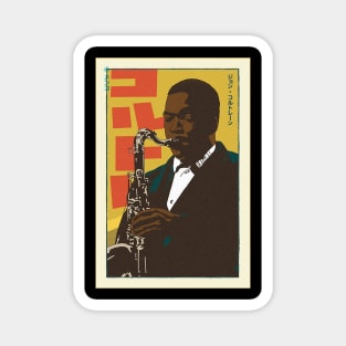 John Coltrane Poster Magnet