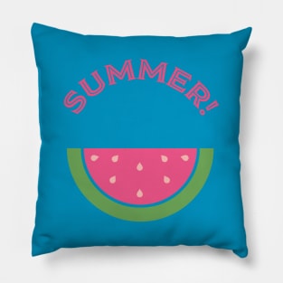 Summer Vacation Slice of Watermelon Pillow