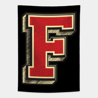 FABULOUS Letter F ✪ Vintage Retro Type Phenomenal Gift Idea For Friends Tapestry