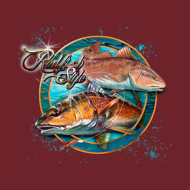 Redfish - Fish - T-Shirt
