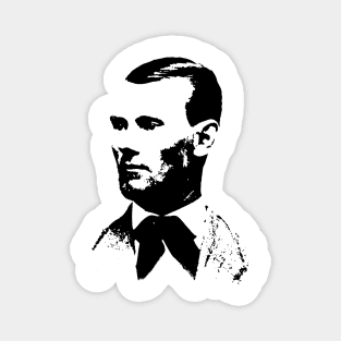 Jesse James Pop Art Portrait Magnet