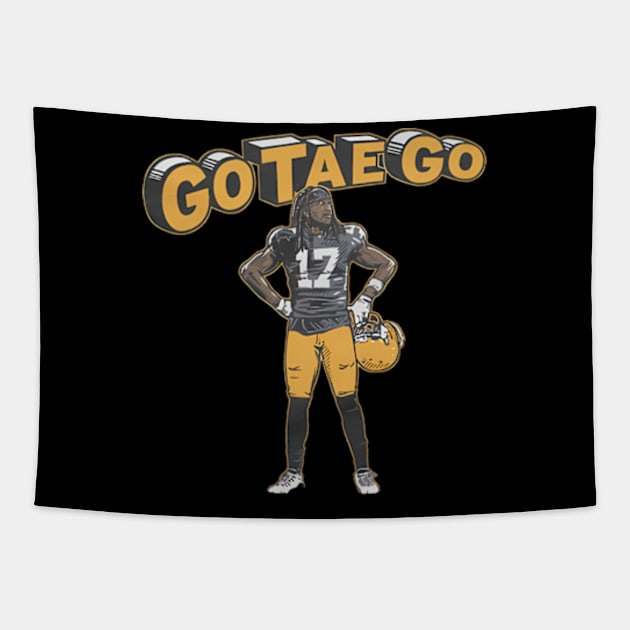 Davante Adams Go Tae Go Tapestry by caravalo