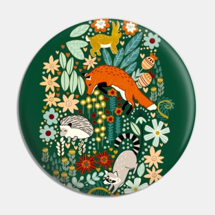 Cute Woodland Creatures Pin