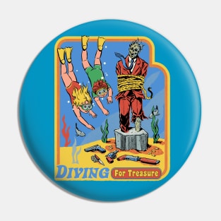 Diving For Treasure Pin