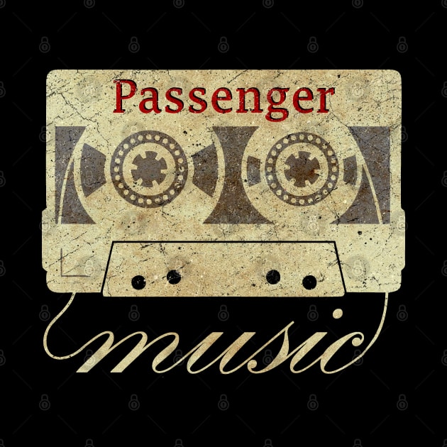 cassette tape Passenger vintage by ElaCuteOfficeGirl Waving Hand