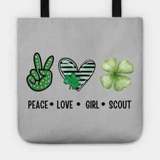 Peace Love Cookie Scout For Girls Bakery Cookie Season Tote