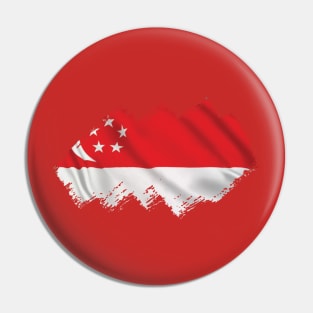 Flag of Singapore Pin