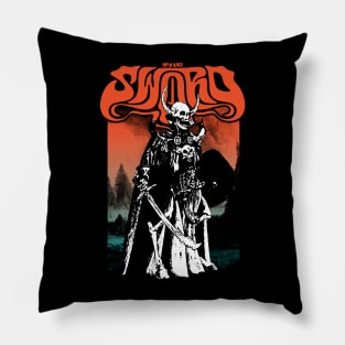 The Sword Skeleton Champion Pillow