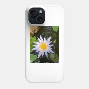 Purple-tinged water lily Phone Case