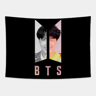 Hobi BTS Logo Tapestry