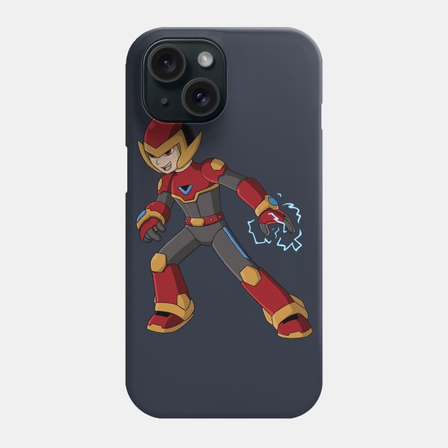 Marcus Electro Phone Case by Firestorm Fox