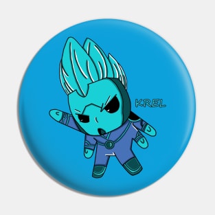 3Below Krel Chibi Pin