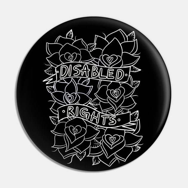 DISABLED RIGHTS Pin by roxiqt