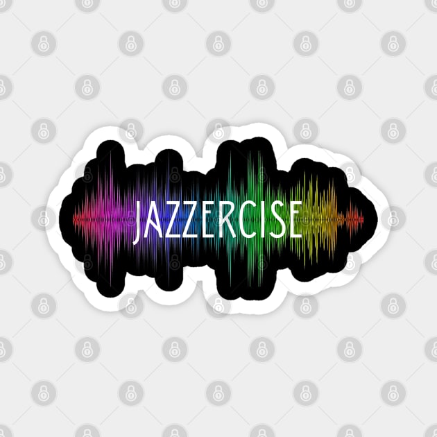 Jazzercise Beats Magnet by Tea Time Shop