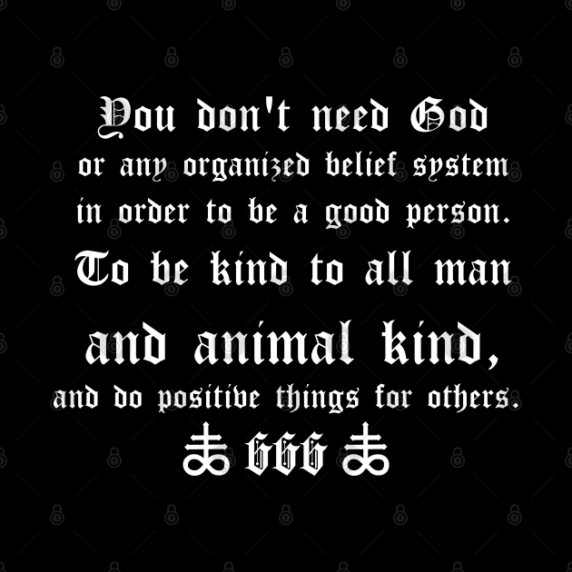 666 - No God by PentagonSLYR