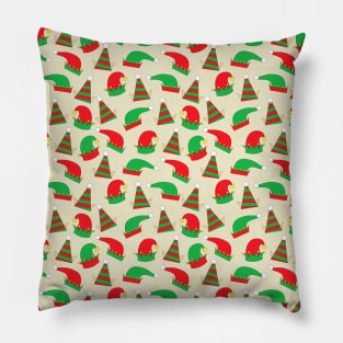 Adorable Christmas Elf Hats Pillow