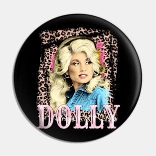 Vintage Dolly Parton 80s 90s Pin