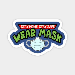 Ninja wear mask Magnet