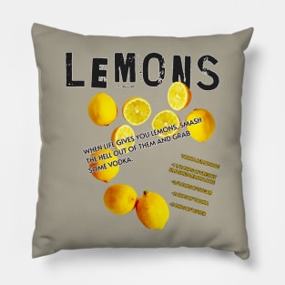 When life gives you lemons... Pillow