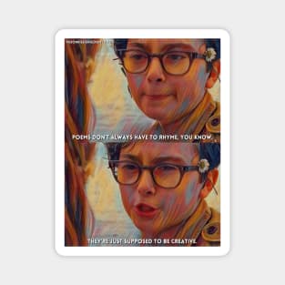 Poems | Moonrise Kingdom (2012) Movie Digital Fan Art Magnet