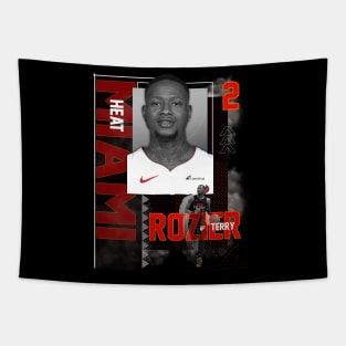 Miami Heat Terry Rozier 2 Tapestry