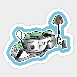 Drohne 4K HD Kamera Pilot - Zubehör Motiv fun FPV' Sticker
