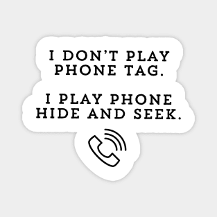 Phone Tag Magnet