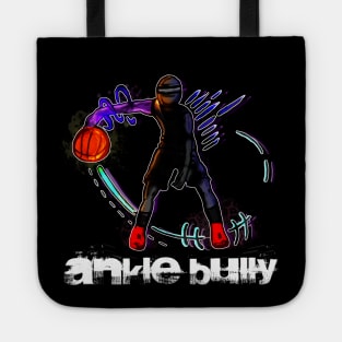 Ankle Bully Basketball Player - Basketball Player - Sports Athlete - Vector Graphic Art Design - Typographic Text Saying - Kids - Teens - AAU Student Tote