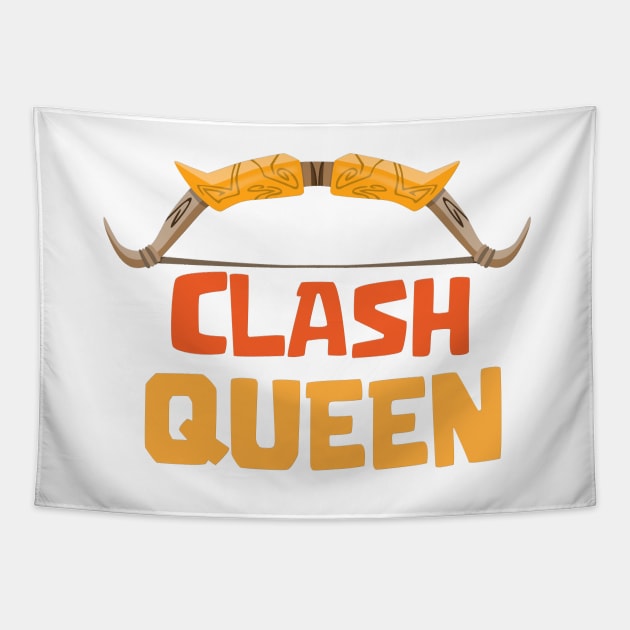 Clash Queen Tapestry by Marshallpro