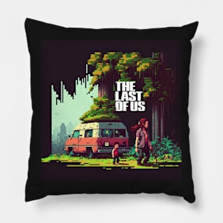 The Last of Us Pedro Pascal Joel, Ellie inspired design Pillow