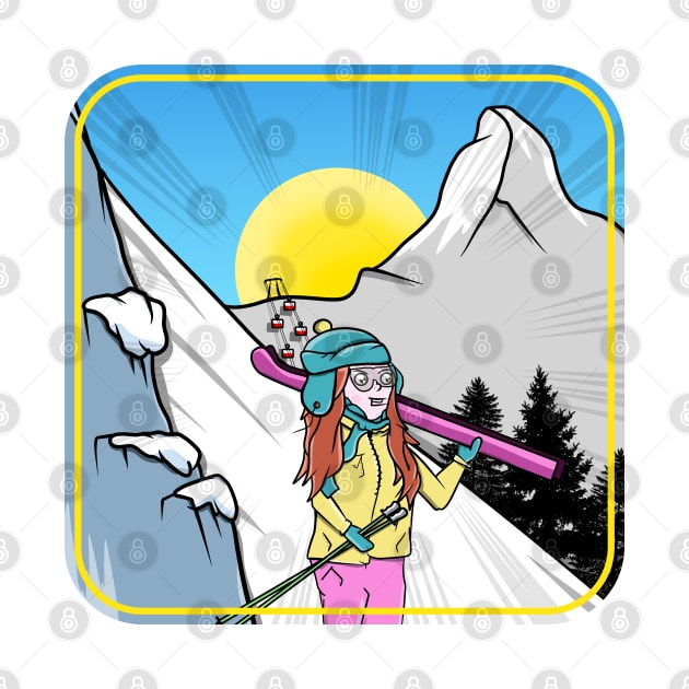 Skiing the Matterhorn by mailboxdisco